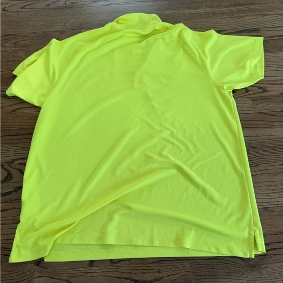 Men’s Lacoste Sport Fluorescent Yellow Polo Shirt - Picture 6 of 6